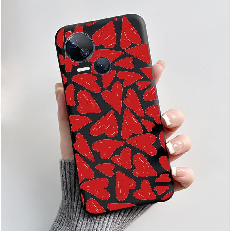 Hülle Für Tecno Spark 10 5G KI8 Handyhülle Ästhetisch Luxuriös Niedlich Cool Jungen Mädchen Schwarz Matt Weiches Silikon Rückseite TPU Schale