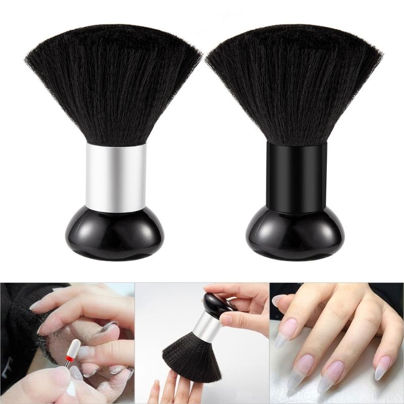 Nackenwedelbürste, Professionelle Nackenreinigungsbürste Haarschnitt Friseurwedel Haarschneidebürste Große Haarfegbürste