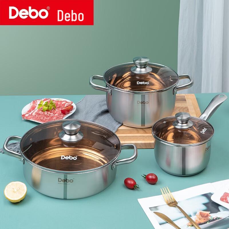 

Debo Balentburg Stainless Steel Cookware Set