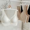 Women Soft Support Fixed Cup Back Beauty Seamless Wide Strap Invisible Bra