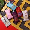 Shangtianzhu Auspicious Amulet: Peace, Fortune, and Health Brocade Incense Pouch