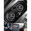 Silica Gel Car Coaster Water Cup Anti-slip Pad for Dodge Journey Ram 1500 Durango Challeager NITRO SRT Charger Avengr