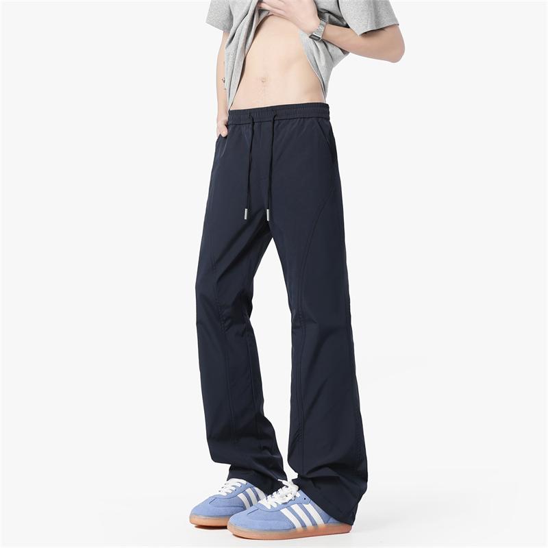 Lamb Velvet Pants for Boys In Winter New Style Plus Velvet Thickened Men's Casual Cotton Pants Plus Velvet