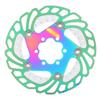 Mountain Bike  Plated Cooling Disc Brake Rotor 6 Nails Cycling Accessories(140mm 5.5in )