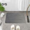 Bathroom Floor Mat Quick Absorbent Quick-Drying Diatom Mud Anti-Slip Bottom Entry Rug Easy To Clean Multipurpose Bath Shower Sink Kitchen Carpet