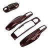 Key Fob Cover Shell Protector Car Modification Replacement for Panamera Cayenne MACAN Boxster Cayman 911 718Redwood