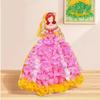 Creative Fairy Tale Hand Poke Painting Puzzle Fabric Art Craze Poke Art  Children