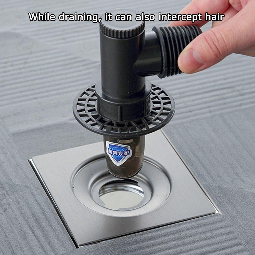 Anti-Overflow Pipe Connector Insect Prevention Multifunctional Tee Connector