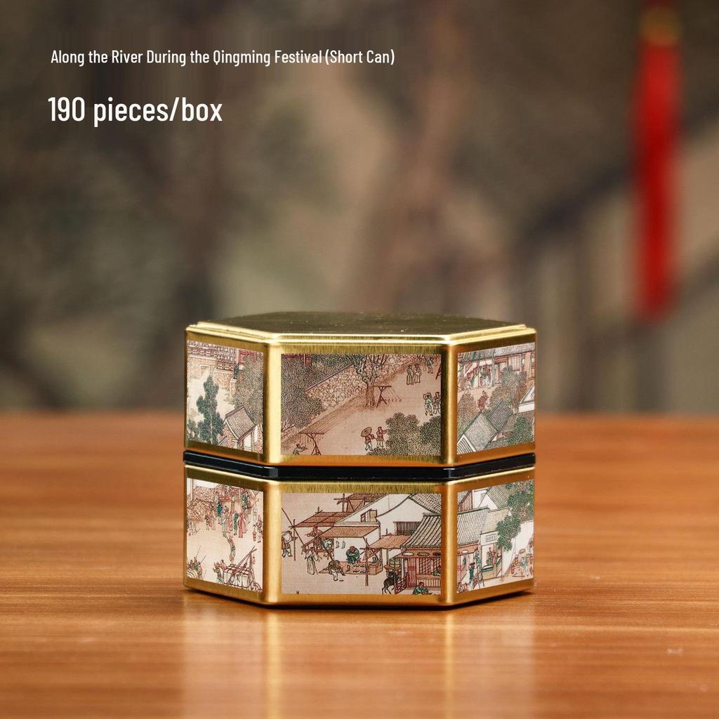 Elegant Mini Tin Tea/Souvenir Box - 10g/20g/50g