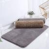 Fleecegravyr Badrumsförtjockningsmatta Badkar Halkfria mattor i tvättställ Badkar Sidogolv Matta Duschrum Dörrmatta Memory Foam 3D Pad
