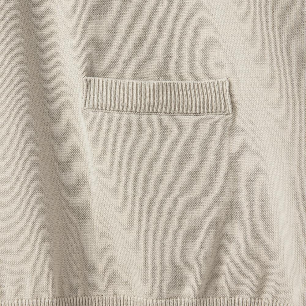 Brompton London Basic Knit Vest - L/Beige (P242Mkt517)