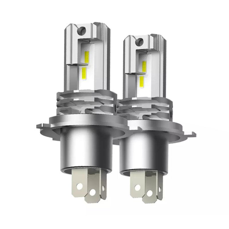 2Pcs H4 9003 LED Hi/Lo High And Low Beam With Canbus Headlight For Honda VW Toyota H4 LED Bulb Motorcycle H4 Headlamp