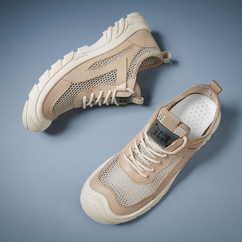 2020 Summer New Mesh Breathable Casual Men's Shoes Low-top Bag Head Sandals Korean Version Martin Shoes Boots