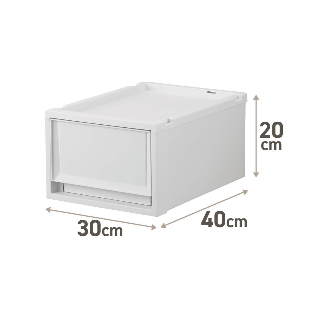 Tenma Fits Case Multi Storage Kitchen 30cm Wide X 40cm Deep X 20cm Laundry Clothing Made In Japan with Recycled Sustainable Box, Storage, High,