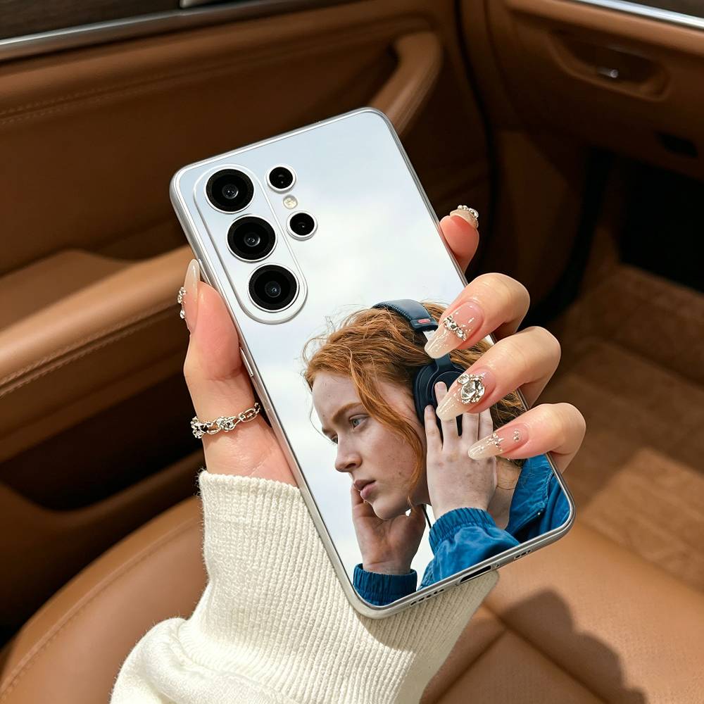 Hit Drama Actress -S-Sadie Sink Clear Phone Case for Samsung S25, S24, S21, S22, S23, S30, Ultra, S20, Plus, FE, Lite