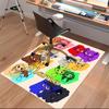 Custom personalization Game Sprunki Print Area Rug - Soft, Washable Non-Slip Indoor Mat,Living Room,Home&Office Decorative Rug