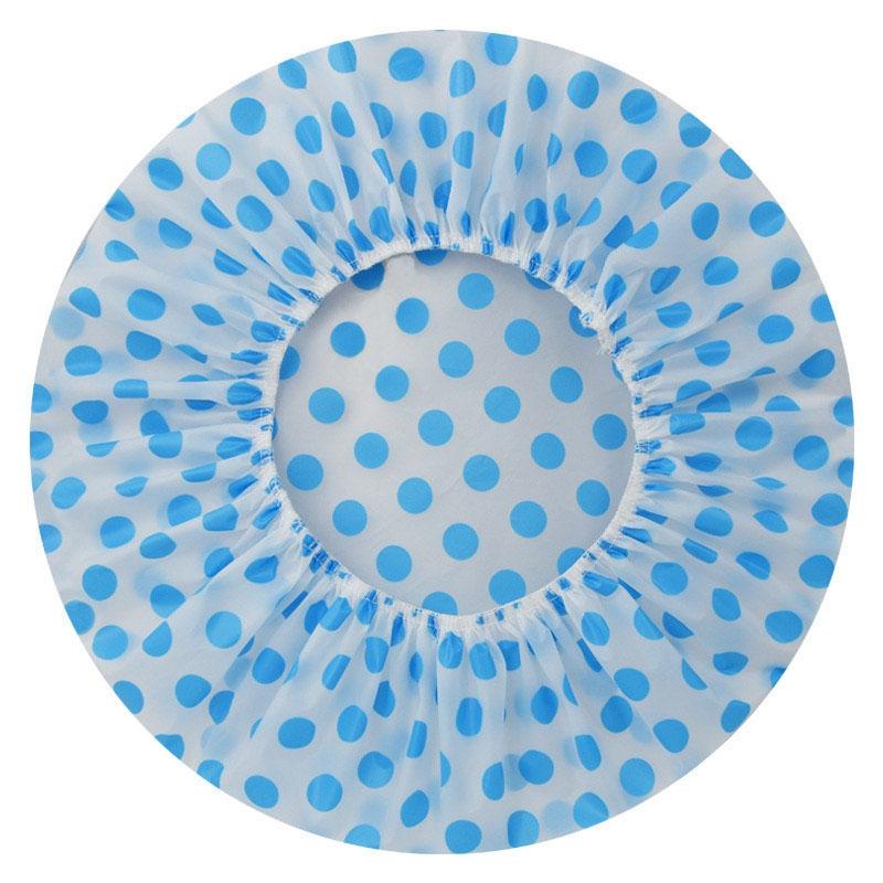 Vodotěsná koupací čepice Opakovaně použitelná koupací čepice Dámská koupací čepice na dlouhé vlasy