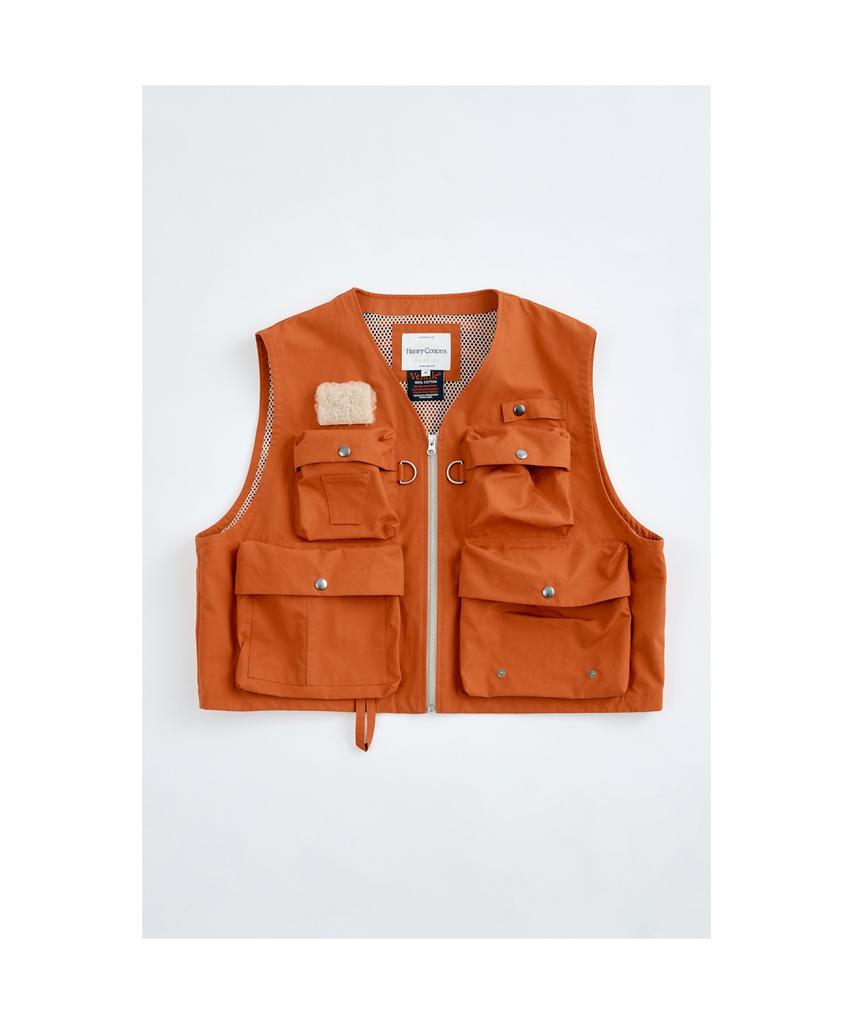 Henry Cottons (Fly Fishing Club) Fishing Vest_Azuam25240Orx