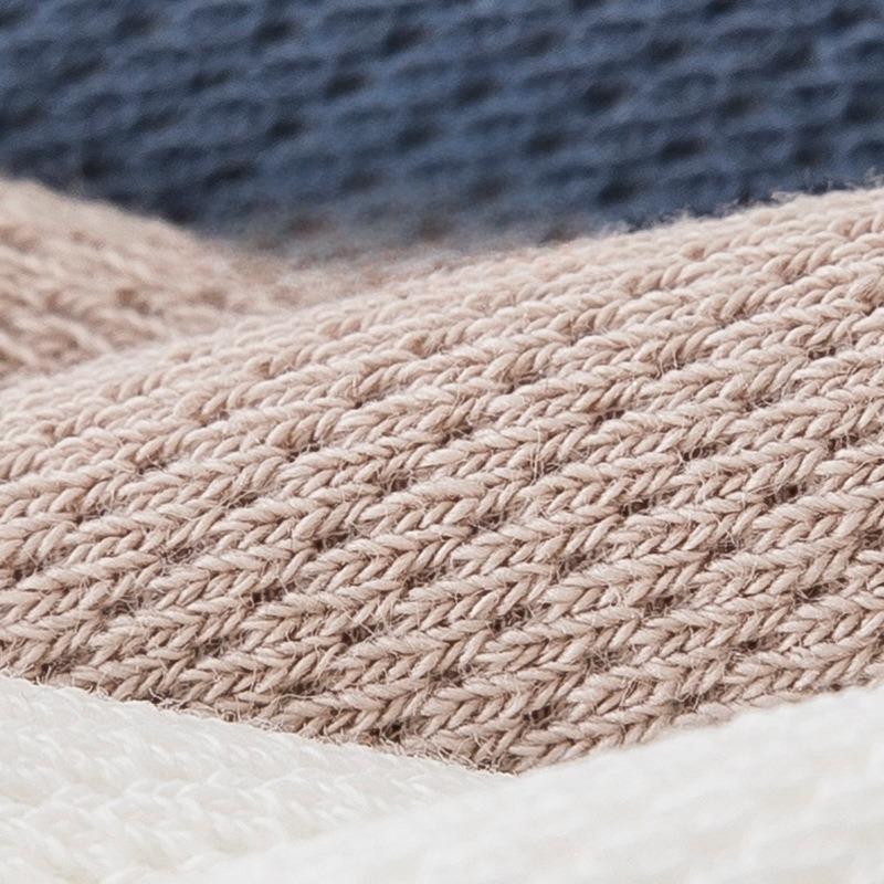 Men's Socks Mid-calf Mesh Breathable Sweat Cotton Anti-odour Mid-calf Socks Anti-pilling Solid Colour Boneless Leisure Cotton Socks