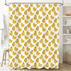 Bright Yellow Rubber Duck Pattern Shower Curtain Home Decor Bathroom Accessories Modern Stylish Waterproof Fabric for Bathtub En