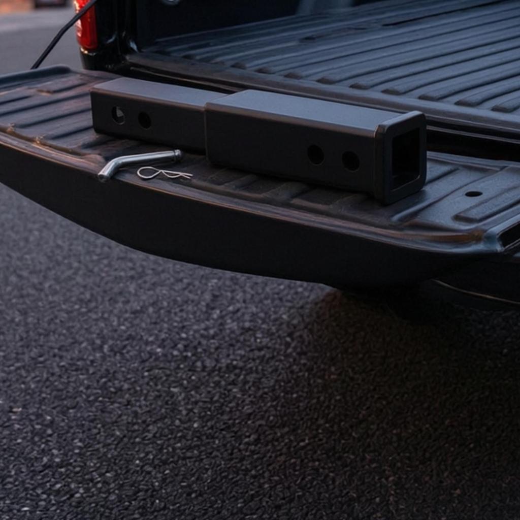 Trailer Hitch Extension Heavy Duty with Pin 300mm Attachment