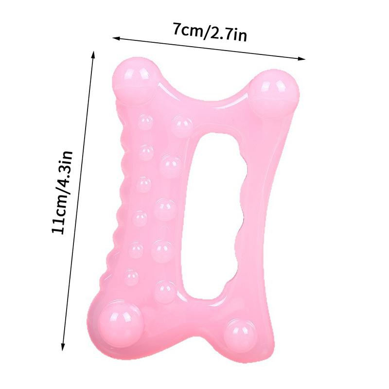 Portable Resin Gua Sha Massage Board Static-Free Full-Body Scraping Facial & Body Care Tool for Adults