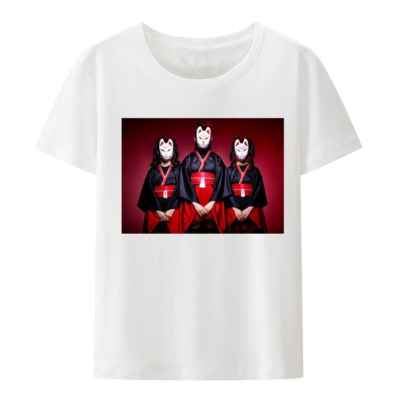 Novinka BABYMETAL Tričko Heavy Metal Elektroakustická kapela Rocková kapela Unisex a ženy Dárek Volný čas Street Hip-hop Módní Tričko