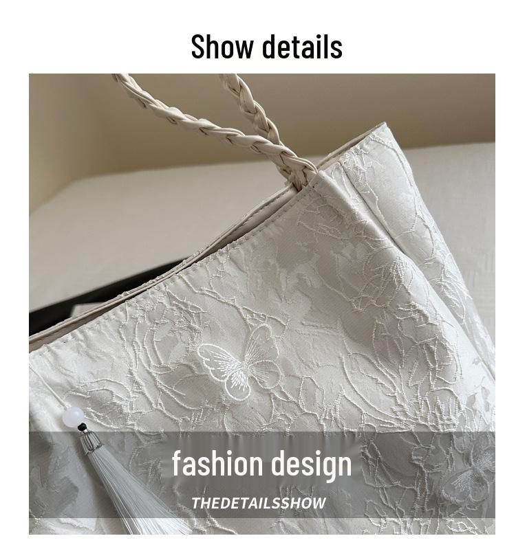 Women's 2025 3D Butterfly Silk Crossbody & Tote Bag 