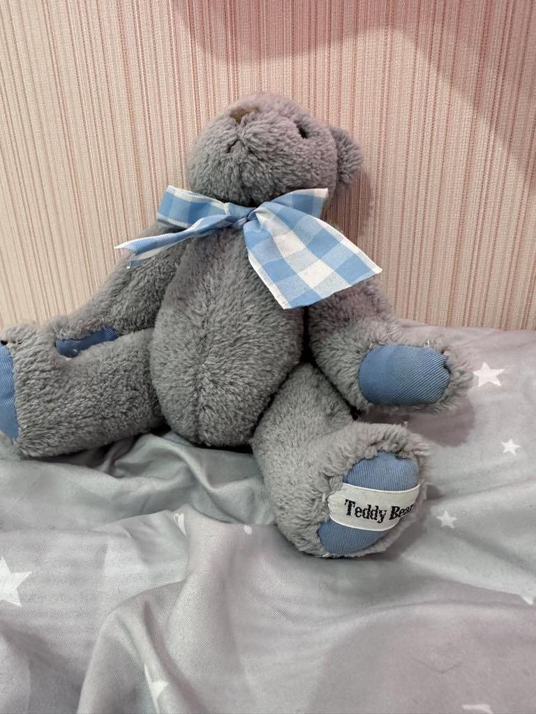[USED] Gray teddy bear
