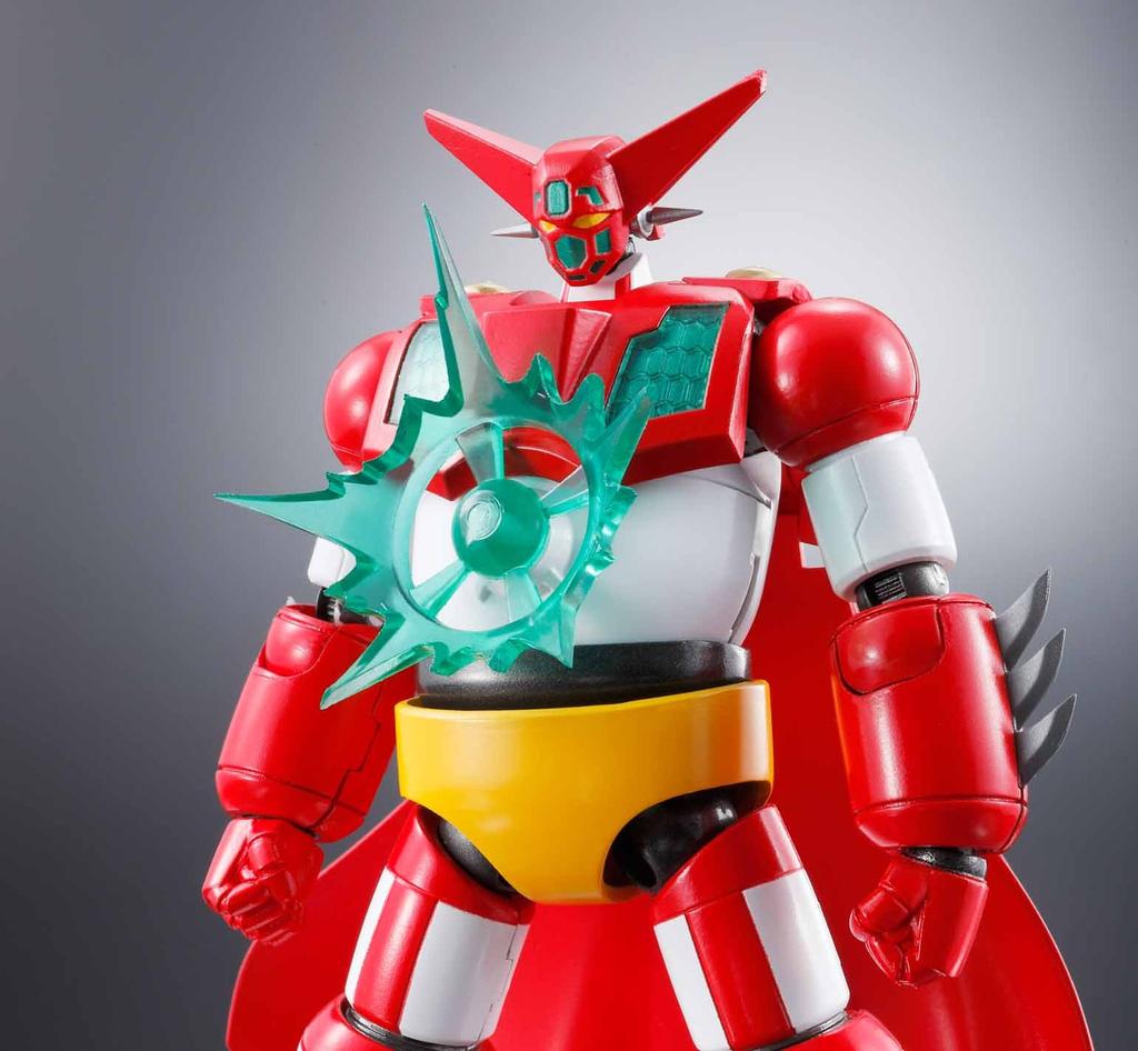 TAMASHII NATIONS Super Robot Chogokin Getter Robo Getter Approximately ABS PVC Painted Action Figure 1, 140mm, & & Die-cast