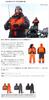 EVERGREEN EG Hot Suit 2 L Fire L EGHS-02 Orange/Black