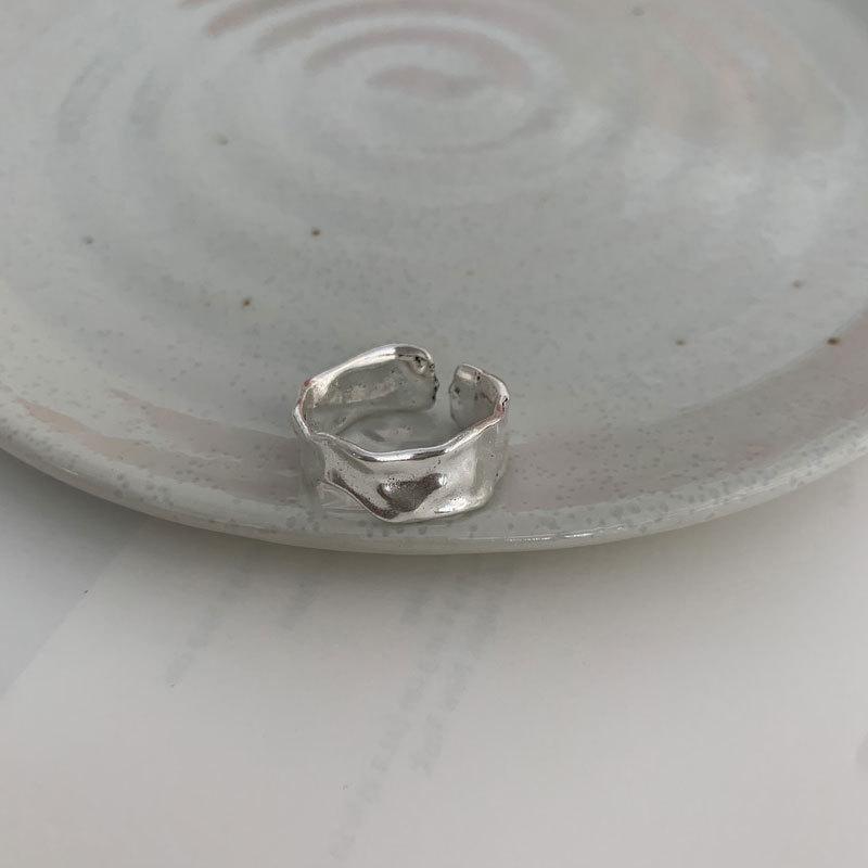 Unique Design Stylish Silver Plated Finger Ring For Women Adjustable And Trendy