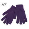 Cold Weather Accessories for Men Women Winter Thermal Gloves Women Thickened Velvet Lined Mittens Knit Five Finger High Elasticity with Elastic Rib