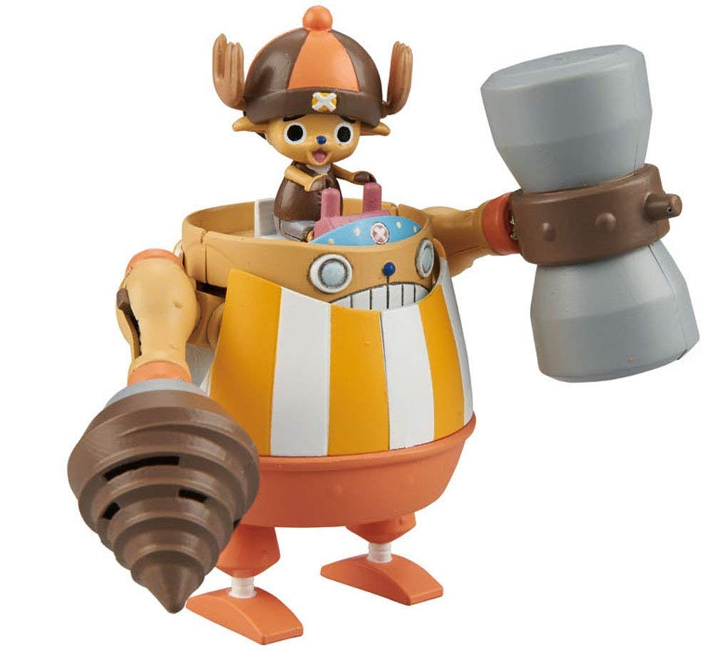 One Piece Chopper Robo Super 4 Kung Fu Tracer Plastic Model No. Pre-Colored