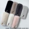 Elegant Faux Fur Neck Collar Fluffy Neck Protection Scarf Soft Winter Warm Coat Fake Collar