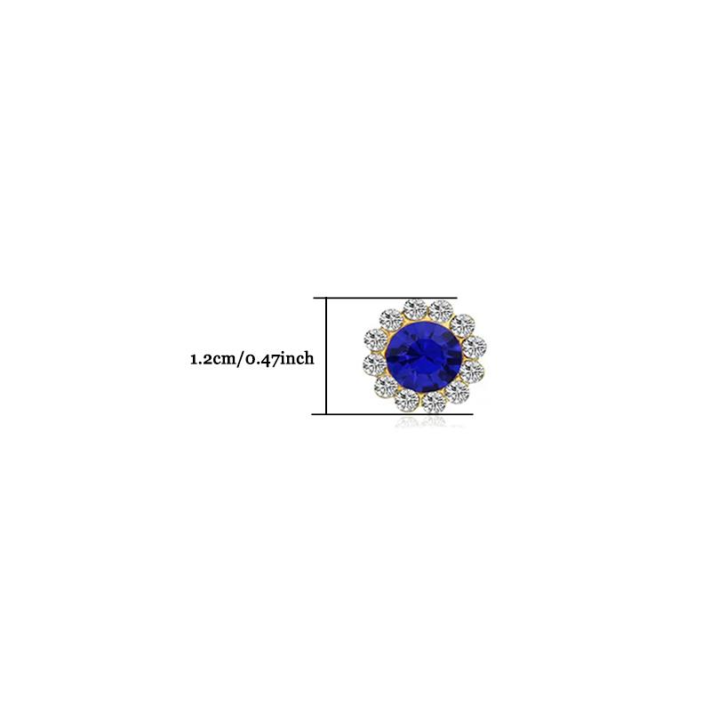 WTEMPO Random Sew-on Rhinestones Kit Sunflower Shaped Design Rhinestones for DIY Sewing & Jewelry Crafts & Clothes Shoes Belt Accessories