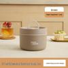 Stainless Steel Insulated Lunch Bento Box with Lid for Students and Office Workers