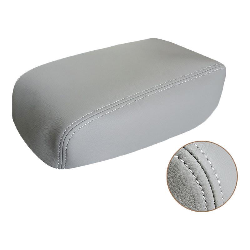 Microfiber Leather Car Console Armrest Lid Cover Trim Fit for Toyota Highlander 2008-2013