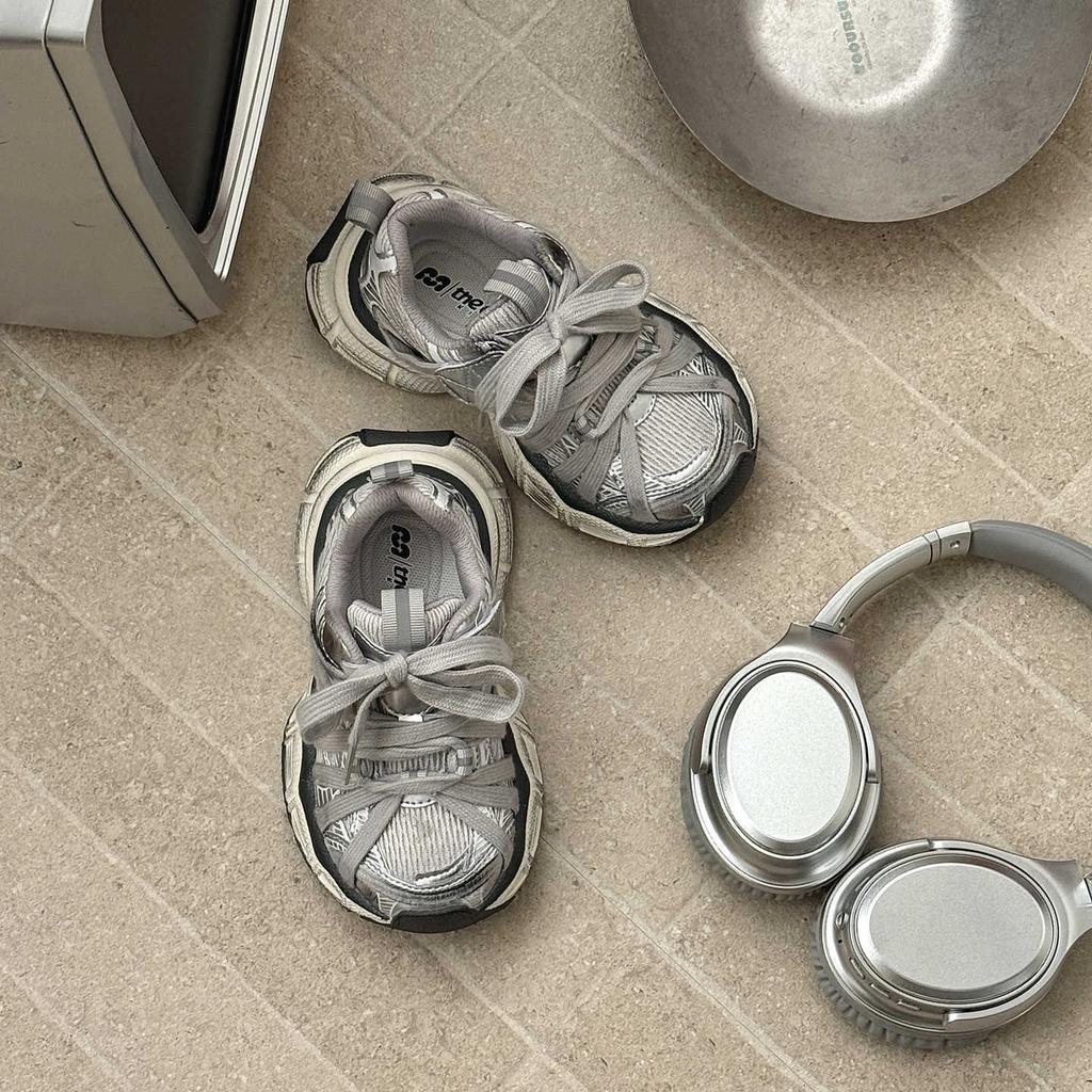 Girls' Sports Shoes Paris Dad's Shoes Boys' Running Shoes Lightweight Children's Shoes