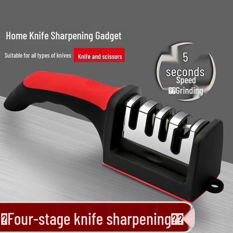 In-Stock Knife & Scissor Sharpener: Fast, Professional Whetstone for Kitchen Use