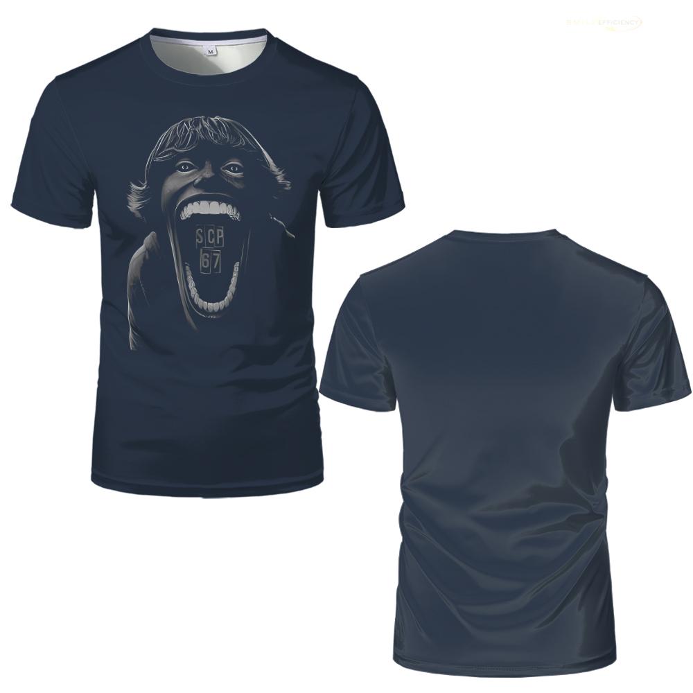 Fun Doot Doot 6 7meme Print TShirt Six Seven Slang Term Brain Rot ShortSleeve Tee SCP67 Unisex Casual Fashion Streetwear Tops