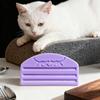 Portable Multifunction Cat Treat Feeder Spoon Squeeze Wet Food Extruder 11.8x6.2cm Cat Treat Dispenser Manual Reusable