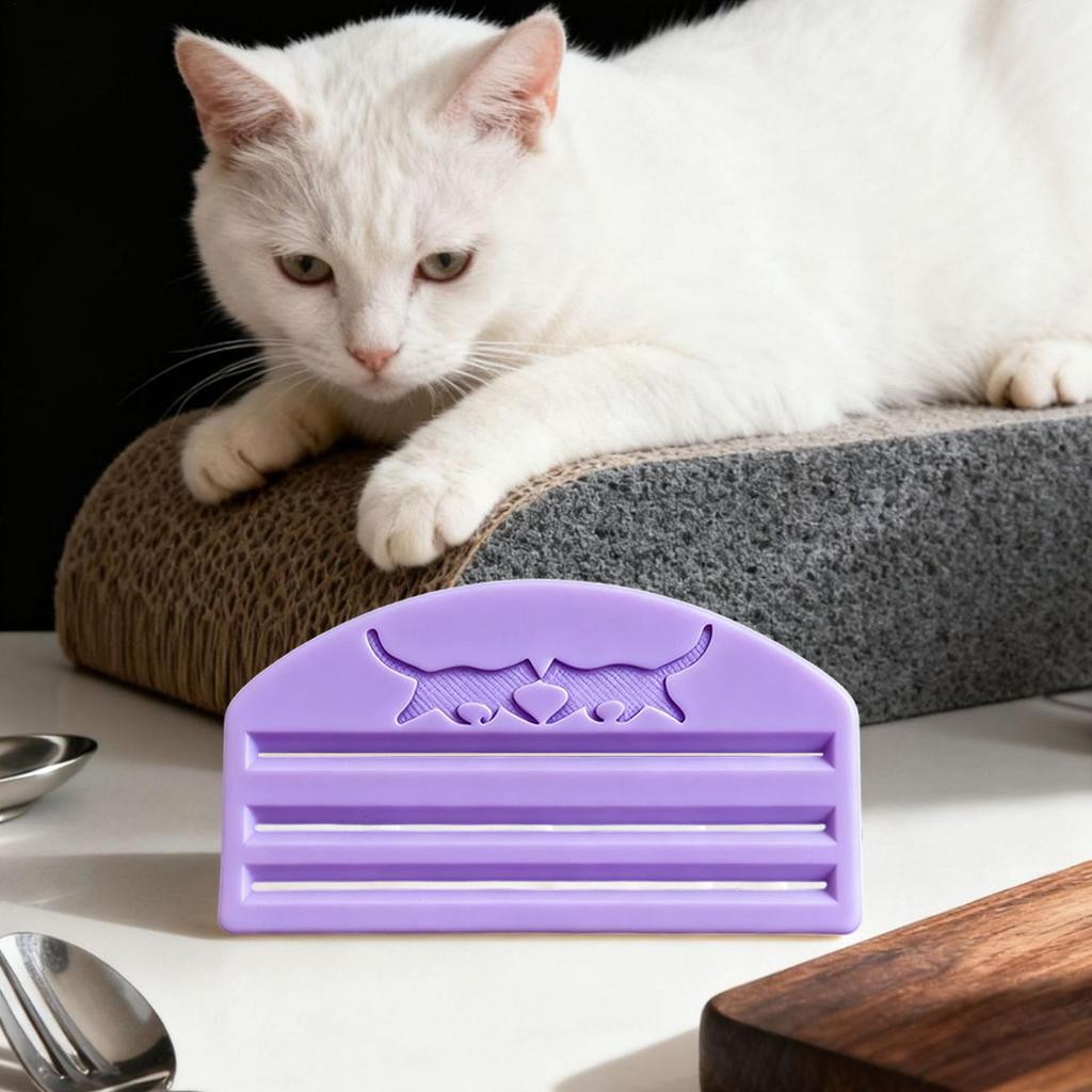 Portable Multifunction Cat Treat Feeder Spoon Squeeze Wet Food Extruder 11.8x6.2cm Cat Treat Dispenser Manual Reusable