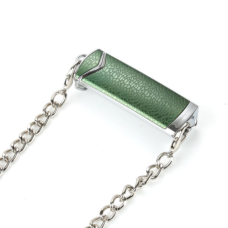 Metal Crossbody Phone Lanyard with Back Clip and Chain Holder