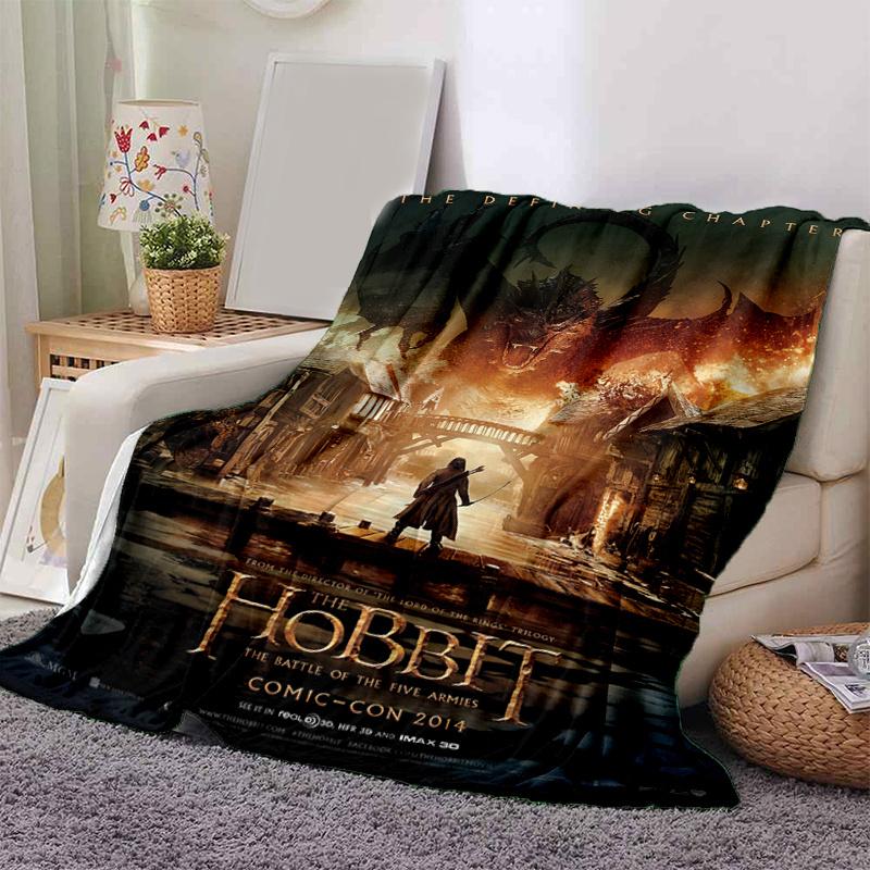 

The Hobbit: The Battle of Five Armies Poster PrintPrint Blanket, Soft Blanket For Sofa Office Bed And Travelling Daughter Birthday Gift esj3 130cm×150cm（50in×60in）