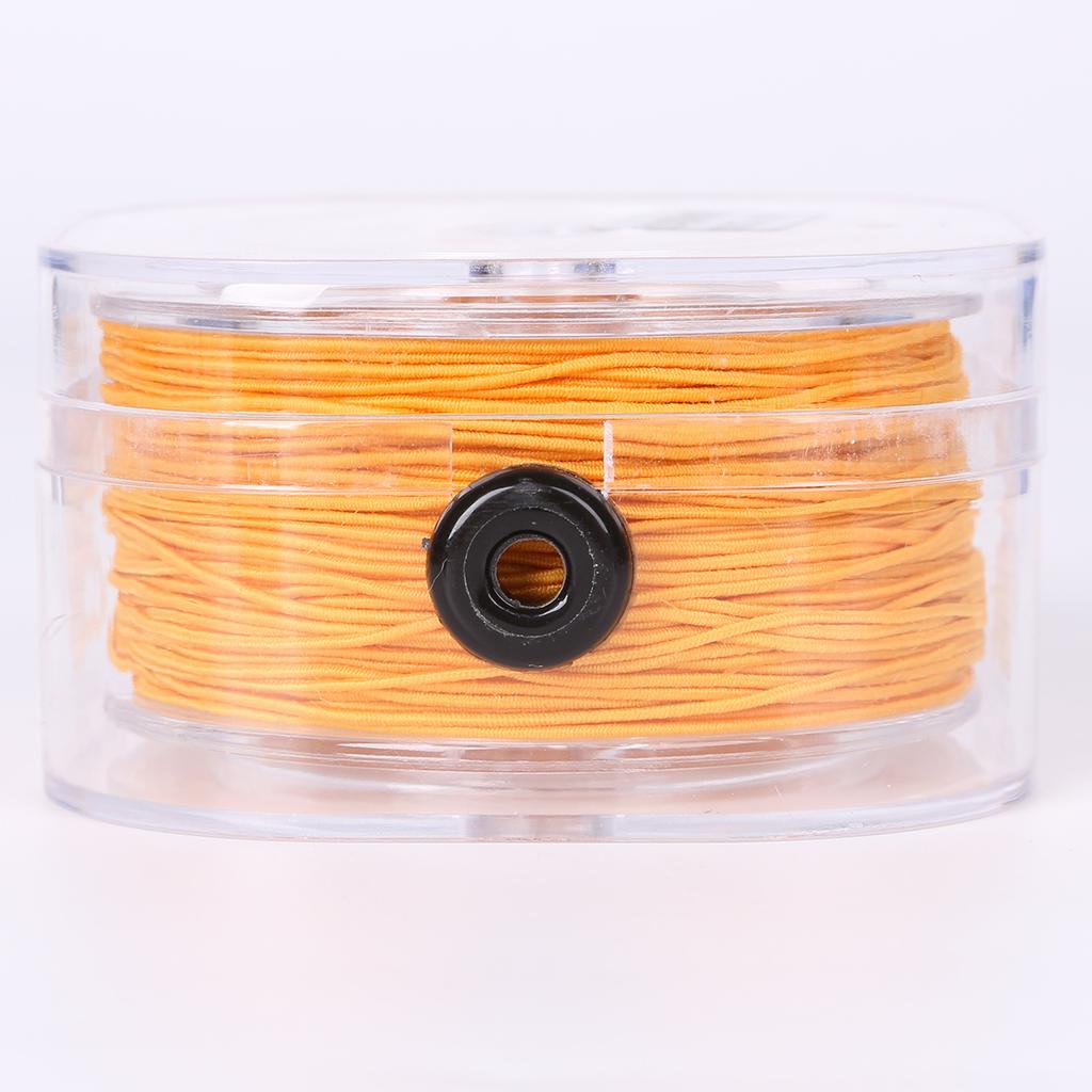 0.8-1.5mm DIY Beading Stretch Rubber Band Elastic Thread Cord with Box Round Beading Wire Jewelry Making