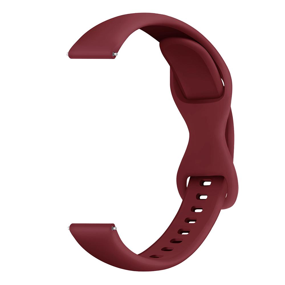 14MM Atmungsaktives Silikon-Uhrenarmband mit Schmetterlingsverschluss Kompatibel mit Garmin Lily / Lily 2