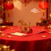 Elegant Popup Horse Greeting Card For 2026 Chinese New Year Elegant Gold Foils Card For Festive Celebration