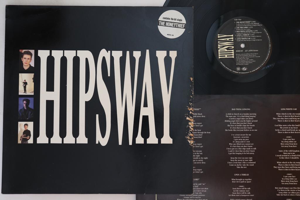LP Record HIPSWAY - Hipsway MERH85 MERCURY 1986 UK Rock Used