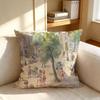 Cushion Cover Cushion Cover, Soft Washable Linen Pillowcase, Multi-Scene For Sofa, Bedroom And Office. S-Sveta Ovinnova
